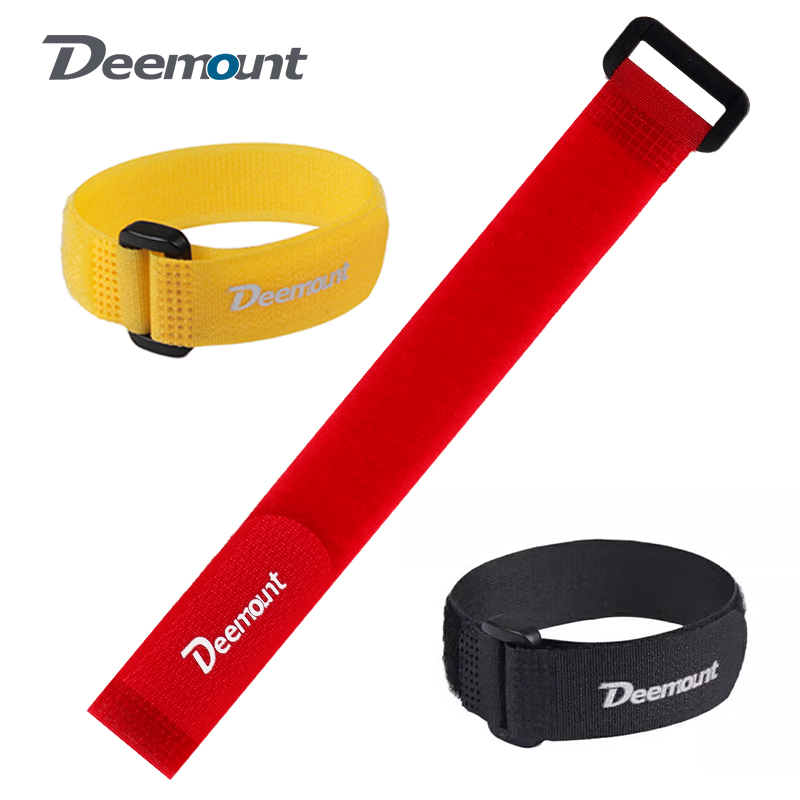 Bike Pump Frame Mount - Deemount, 5 uds., cinta de gancho/bucle