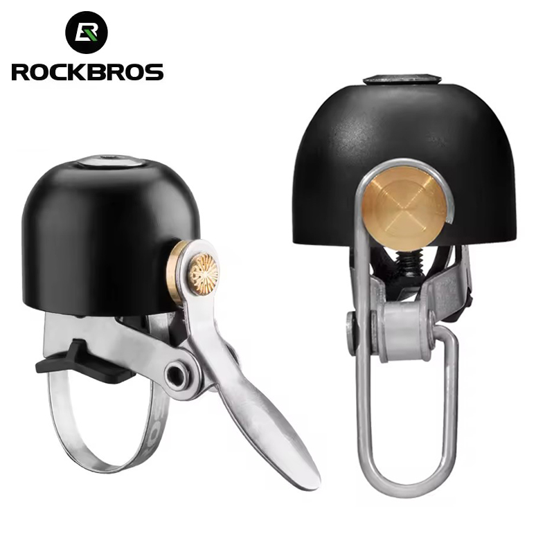 Bell Handlebar Ring - Timbre de Bicicleta ROCKBROS, Retro, Clásico,