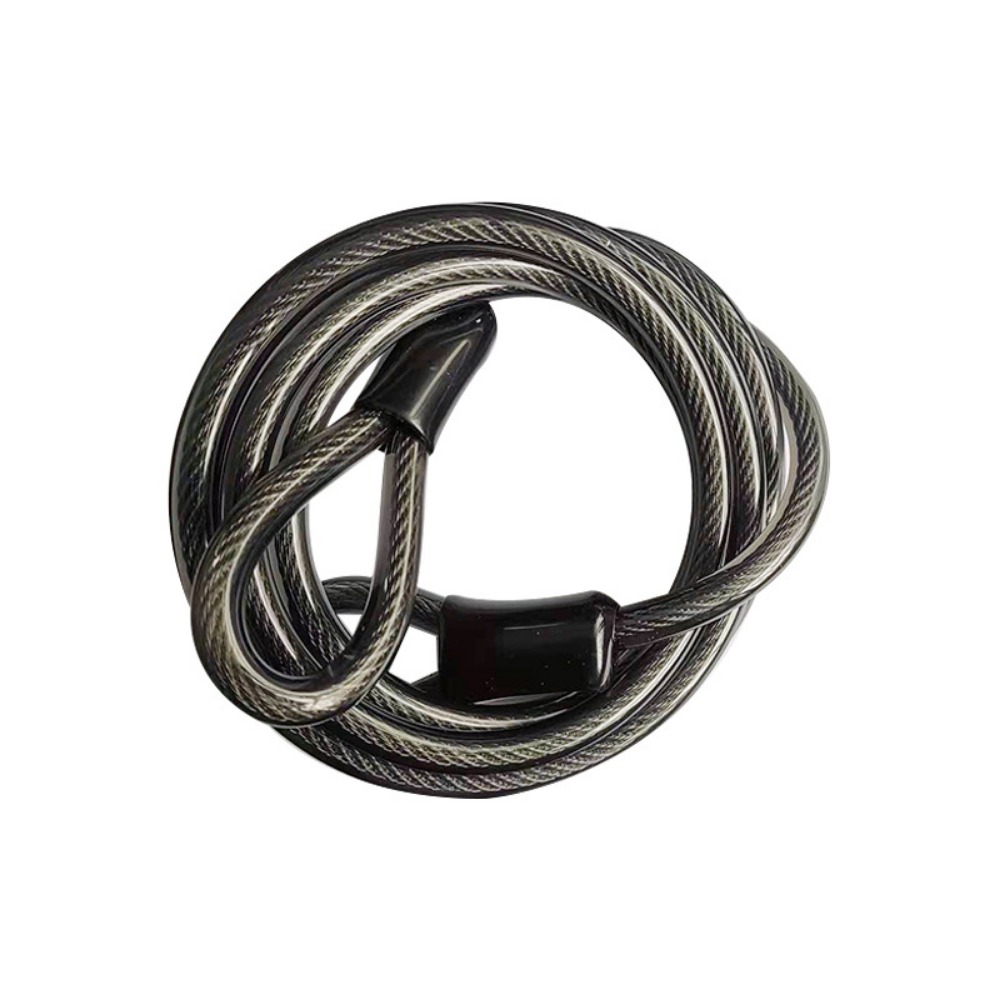 Cable Lock Flexible - Cable de Bloqueo Antirrobo para Bicicleta,