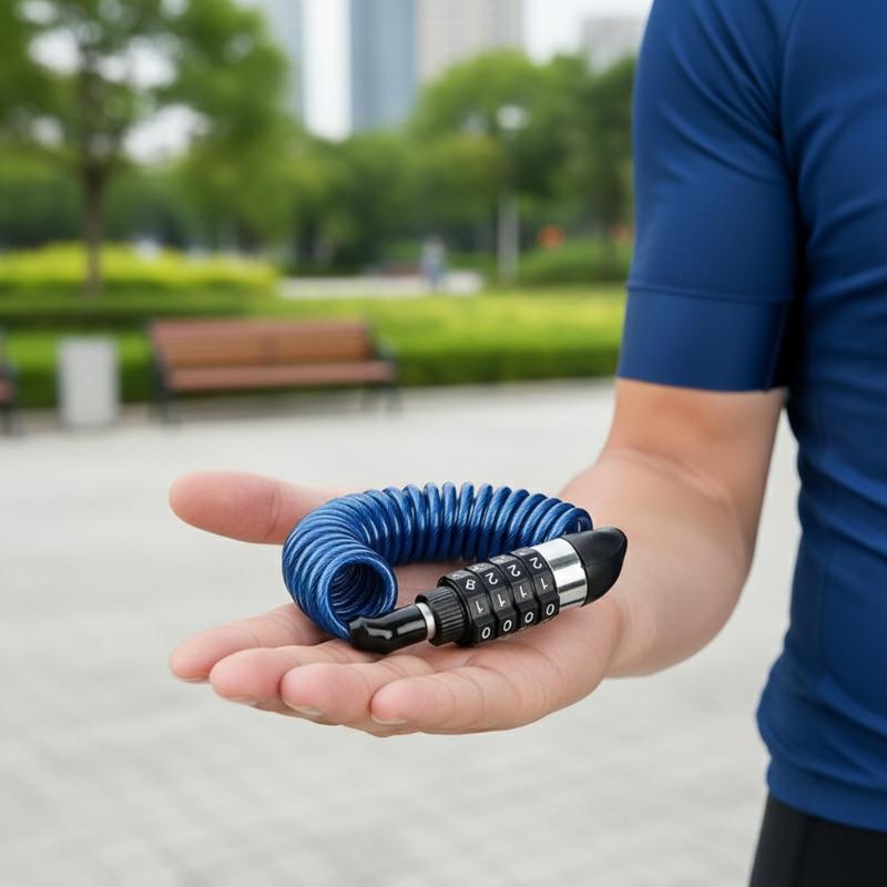 Chain Lock Combination - Nueva Cadena Antirrobo para Motocicleta y