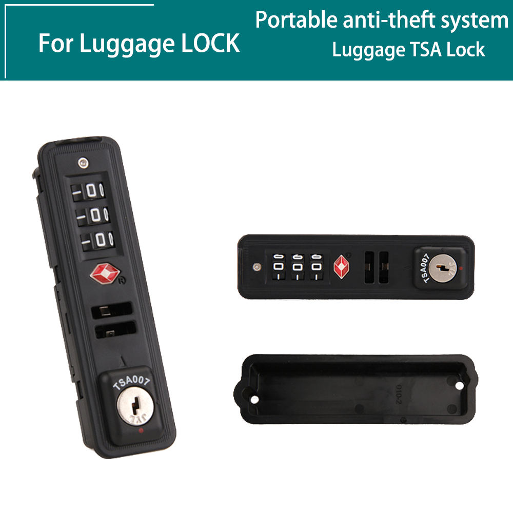 Cable Lock Flexible - Candado de Combinación para Equipaje de