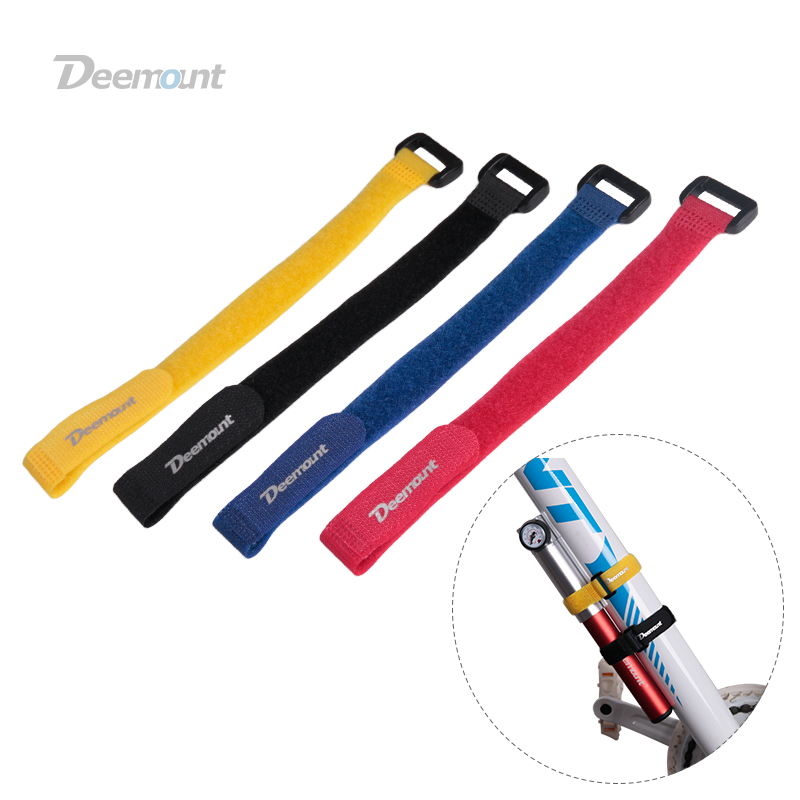 Bike Pump Frame Mount - Deemount 4 Uds. Cinta de gancho/bucle