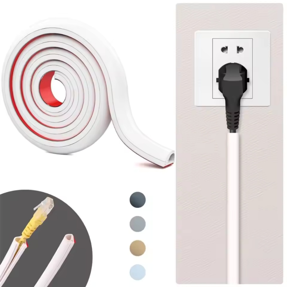 Cable Lock Flexible - 1 unidad de 1m/39,37 pulgadas, ocultador