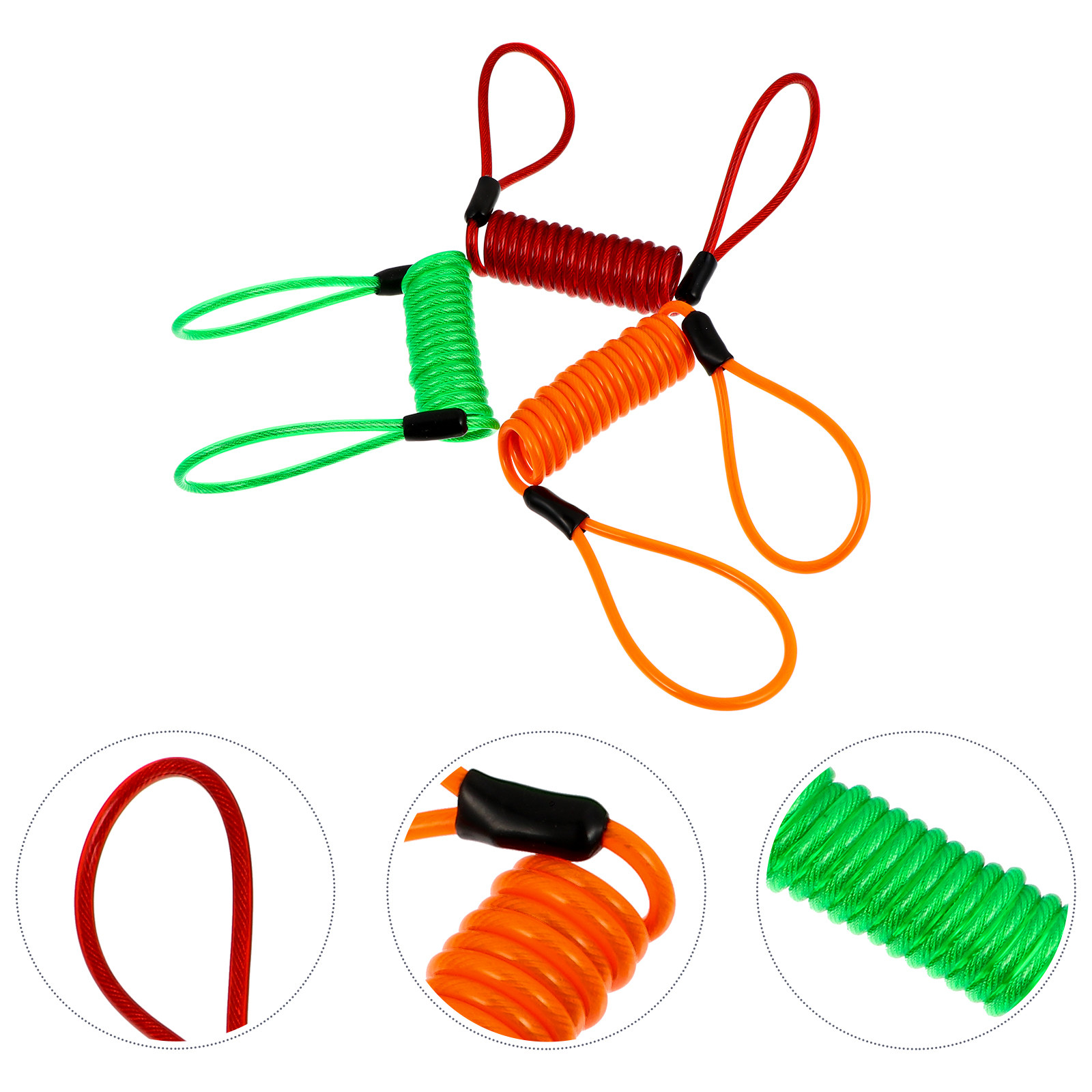 3 Cables Antirrobo de Acero y  - Cable Lock Flexible reseña y precio