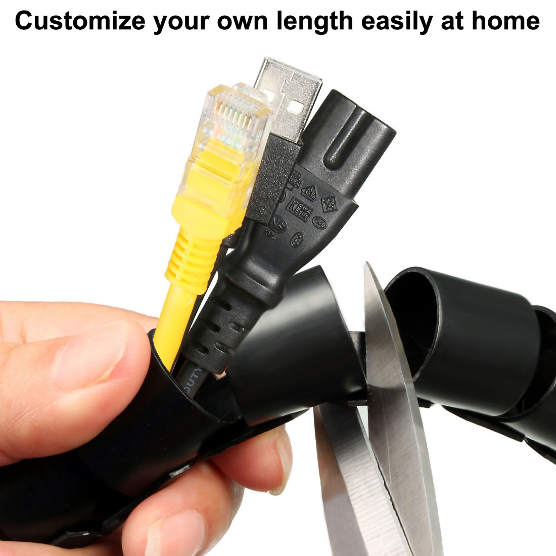 Organizador de cables en espir - Cable Lock Flexible reseña y precio