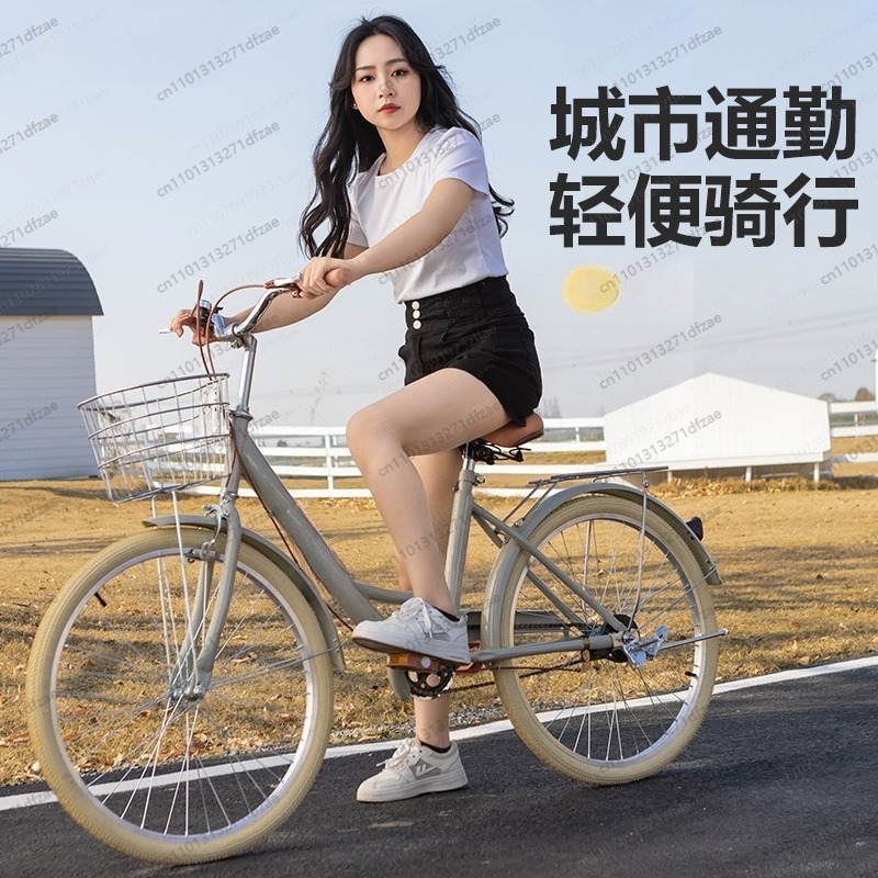 Bicicleta Urbana para Mujer, M - Commuting With Road Bike reseña y precio