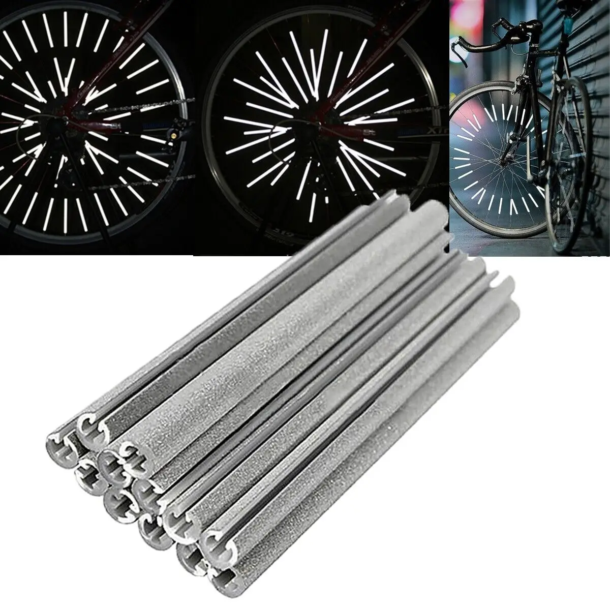 Juego de 12 reflectores de alt - Spoke Reflector Set reseña y precio