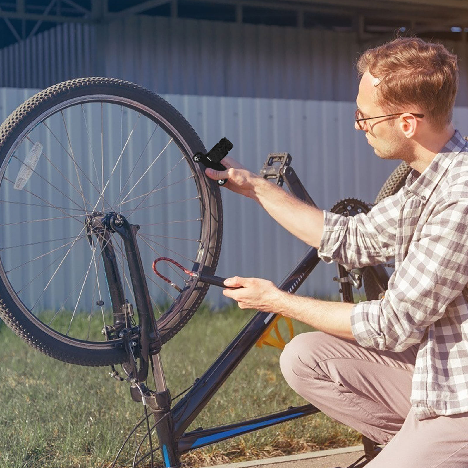 Soporte compacto para bomba de - Bike Pump Frame Mount reseña y precio