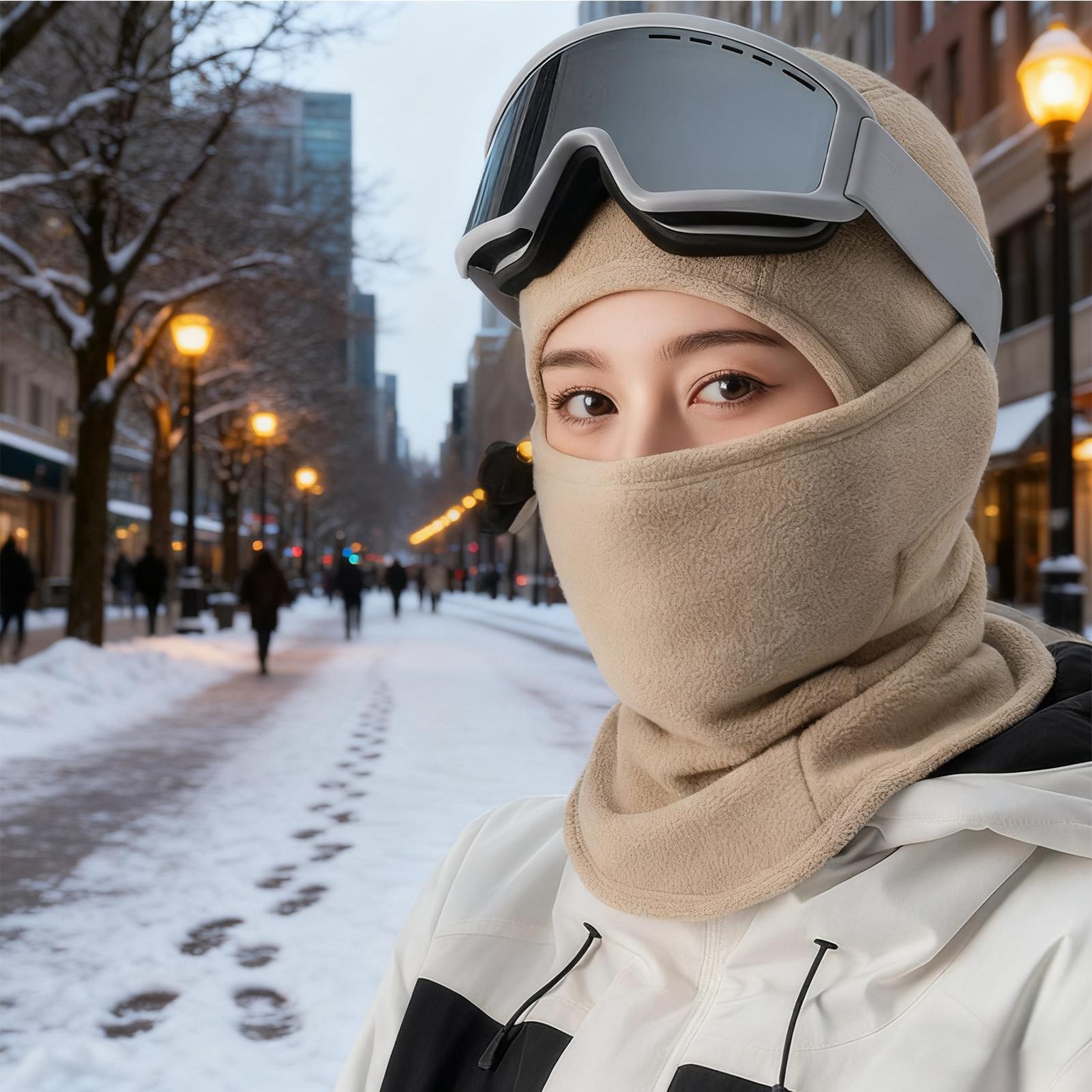 Mascarilla facial de invierno, - Winter Cycling Commute Gear reseña y precio