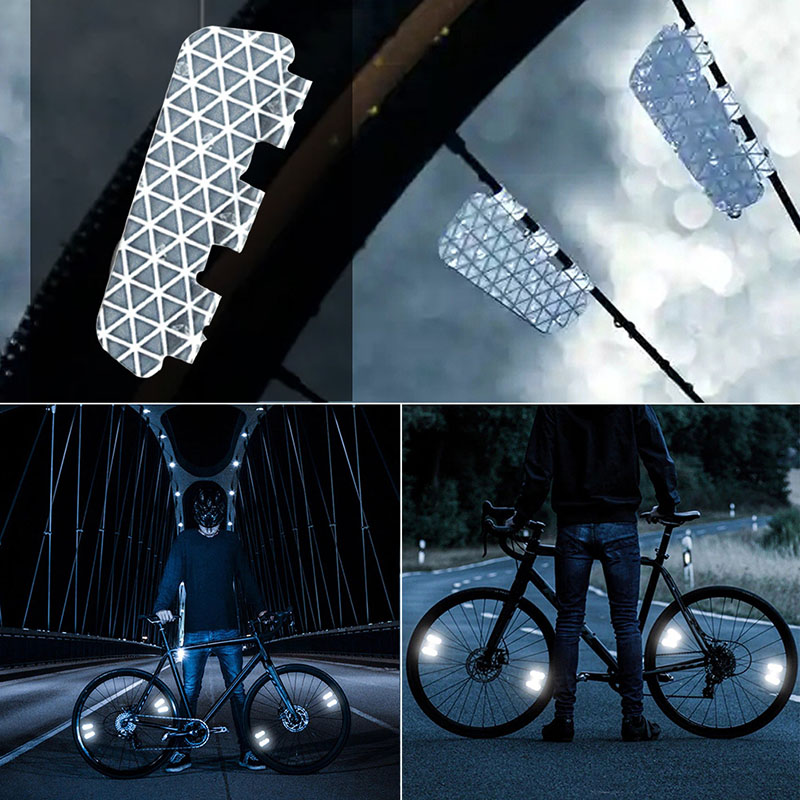 4 unids/set pegatina reflectan - Spoke Reflector Set reseña y precio