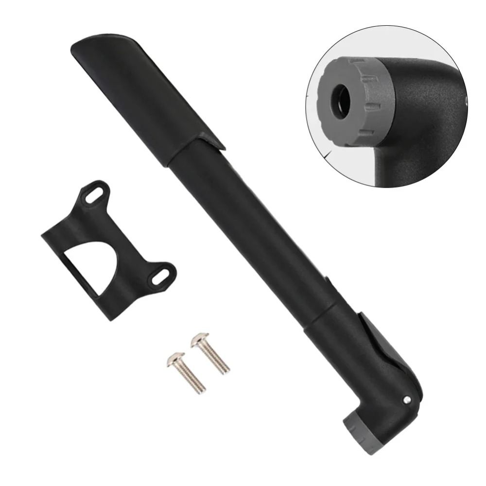 Bomba de bicicleta portátil 12 - Bike Pump Frame Mount reseña y precio