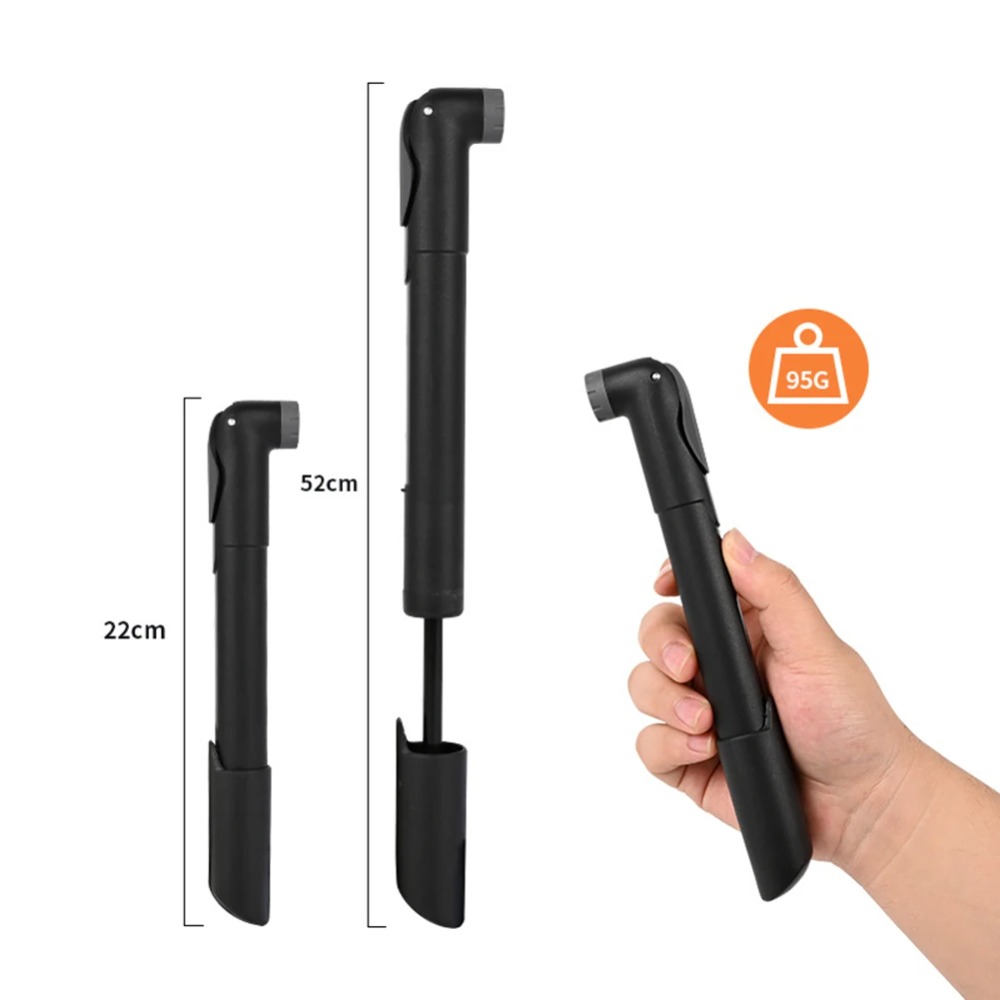 Bomba de bicicleta portátil 12 - Bike Pump Frame Mount reseña y precio