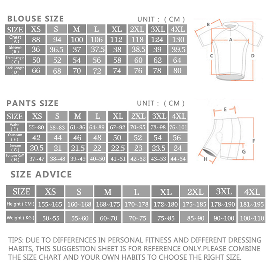Conjunto de Jersey de Ciclismo - Cycling Community reseña y precio