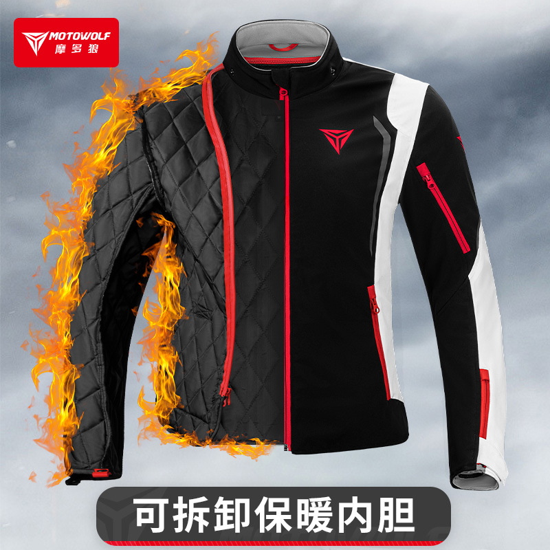 Chaqueta cortavientos MOTOWOLF - Winter Cycling Commute Gear reseña y precio