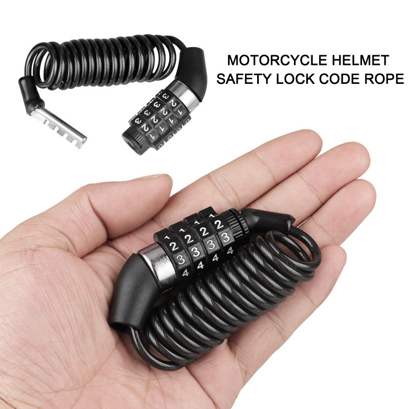 Cadena Antirrobo para Motocicl - Chain Lock Combination reseña y precio