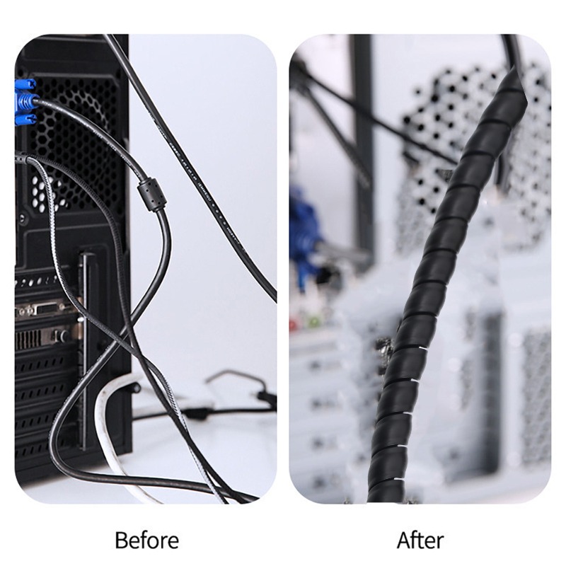 Tubo espiral flexible para cab - Cable Lock Flexible reseña y precio