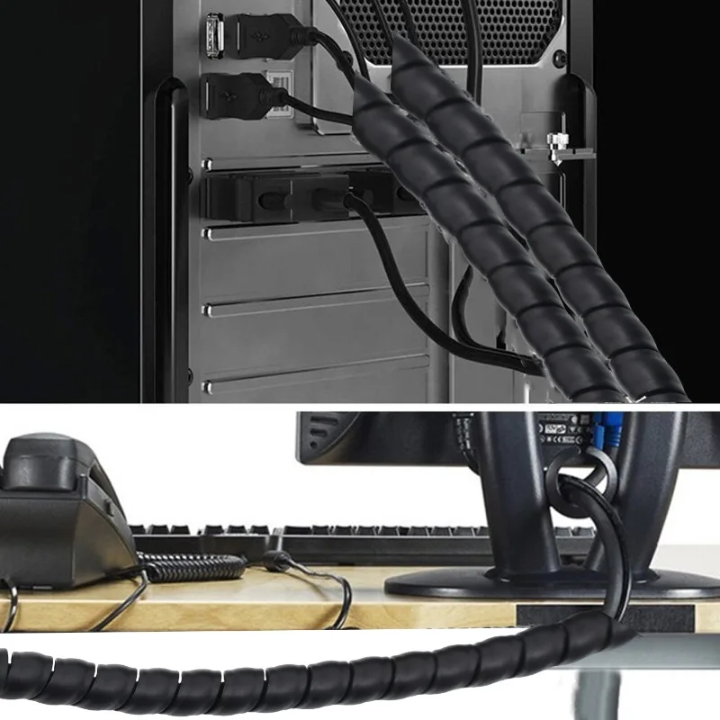 Tubo espiral flexible para cab - Cable Lock Flexible reseña y precio