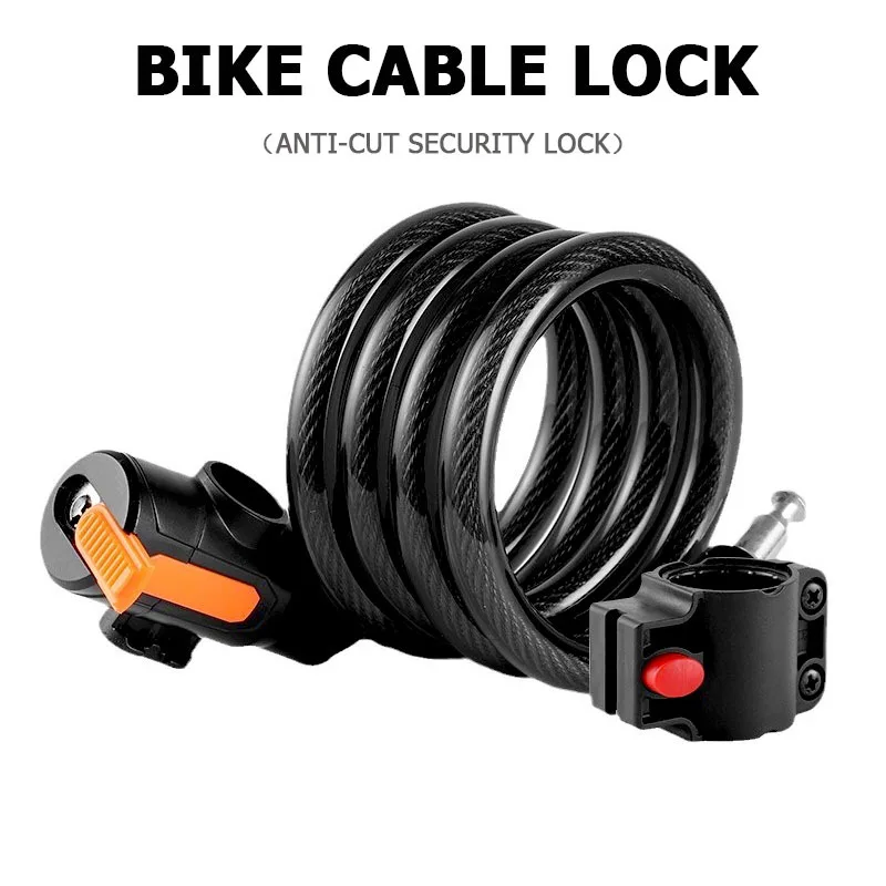 1 Juego de Candado para Bicicl - Cable Lock Flexible reseña y precio