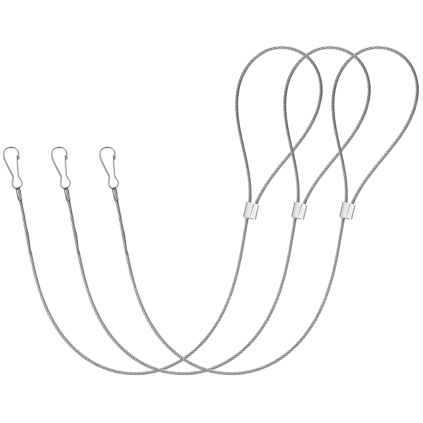 Juego de 3 Cierres de Segurida - Cable Lock Flexible reseña y precio