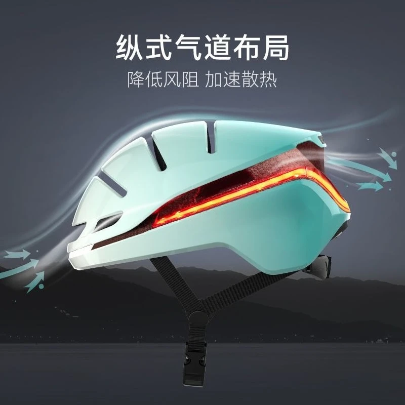 Casco de ciclismo con luz inte - Commute Cycling Helmet reseña y precio