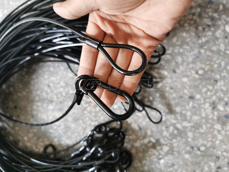 10 unids/lote negro 3mm * 70cm - Cable Lock Flexible reseña y precio
