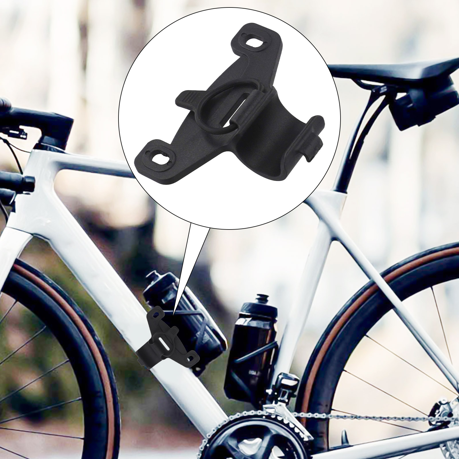 Soporte de montaje para bomba  - Bike Pump Frame Mount reseña y precio