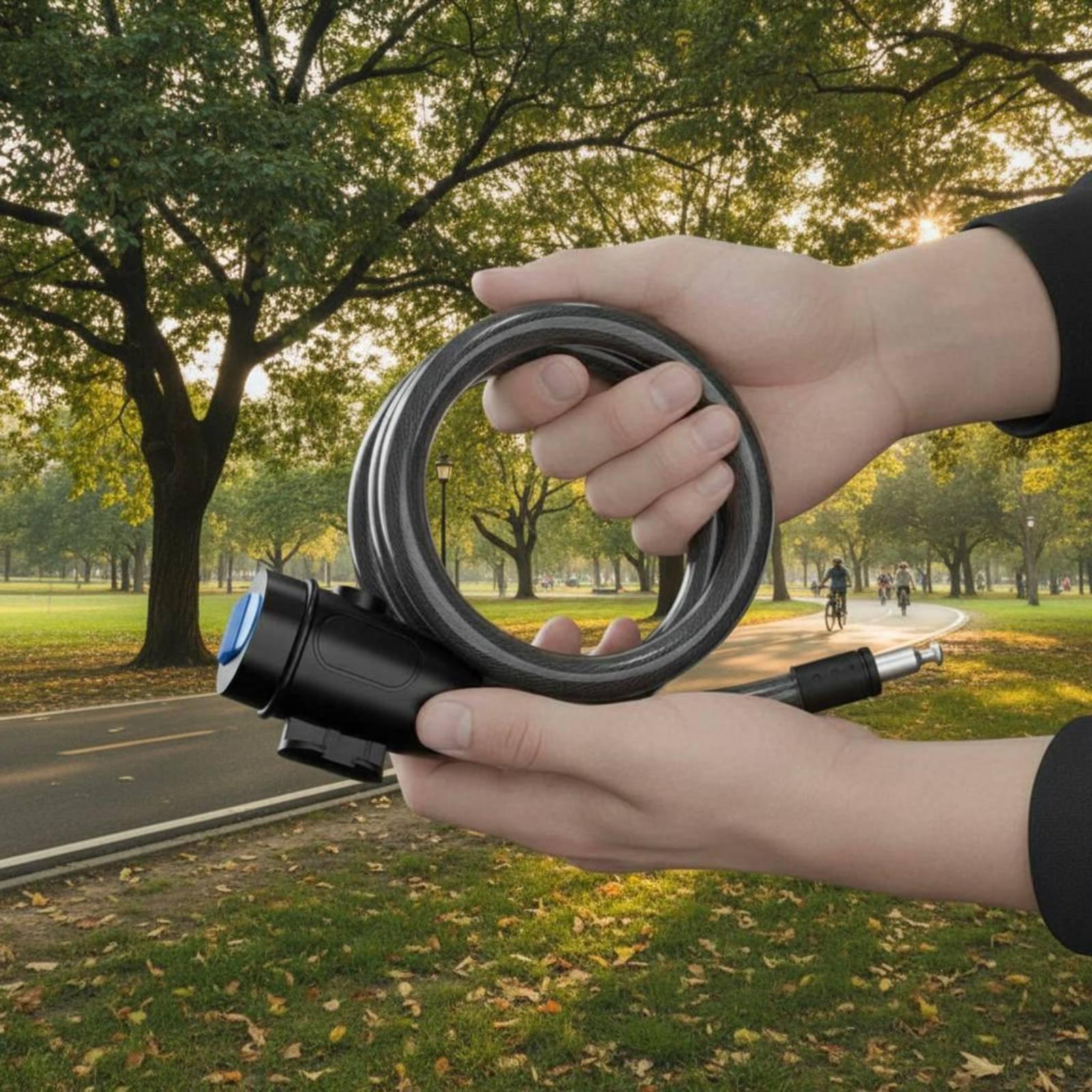 Candado para Bicicleta Antirro - Cable Lock Flexible reseña y precio