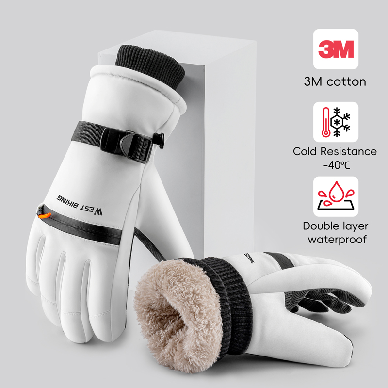 Guantes de Esquí WEST BIKING 3 - Winter Cycling Commute Gear reseña y precio