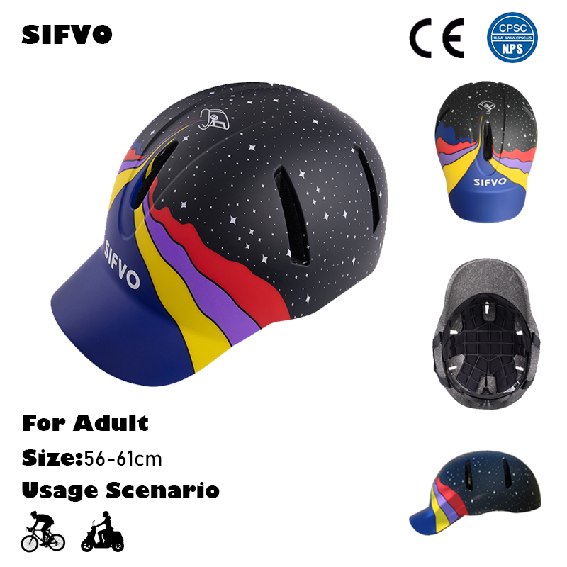 SIFVO-casco de bicicleta elega - Commute Cycling Helmet reseña y precio