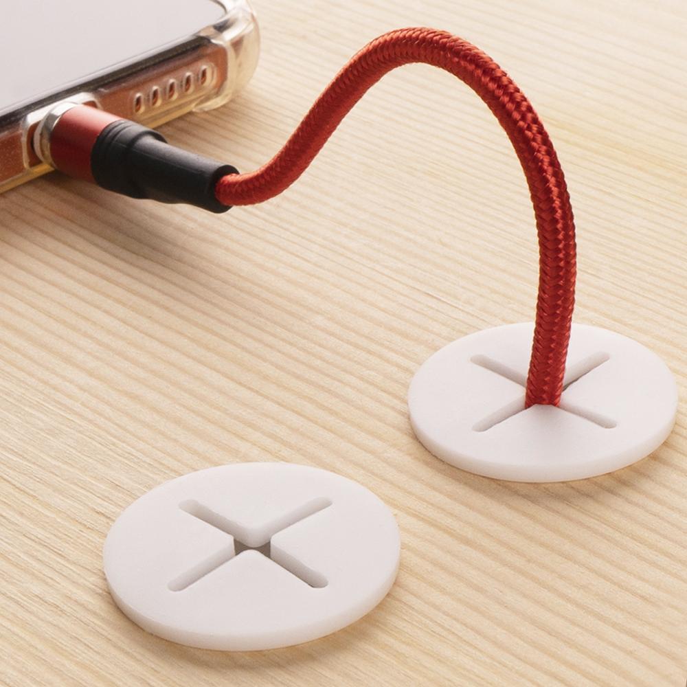 14 unidades de pasacables de e - Cable Lock Flexible reseña y precio