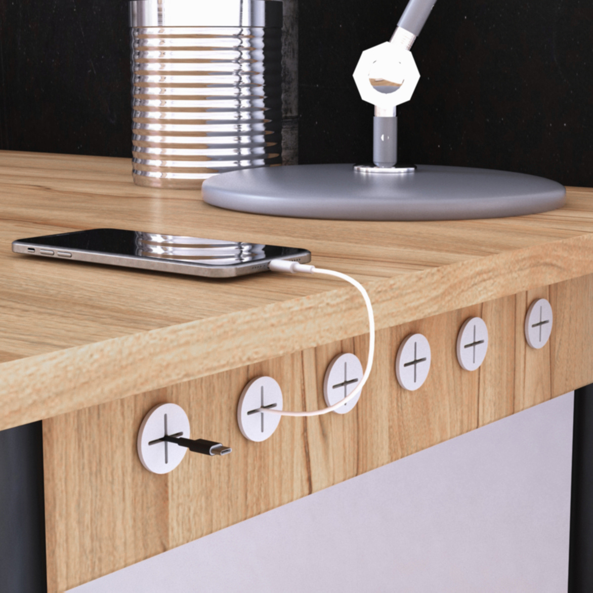 14 unidades de pasacables de e - Cable Lock Flexible reseña y precio