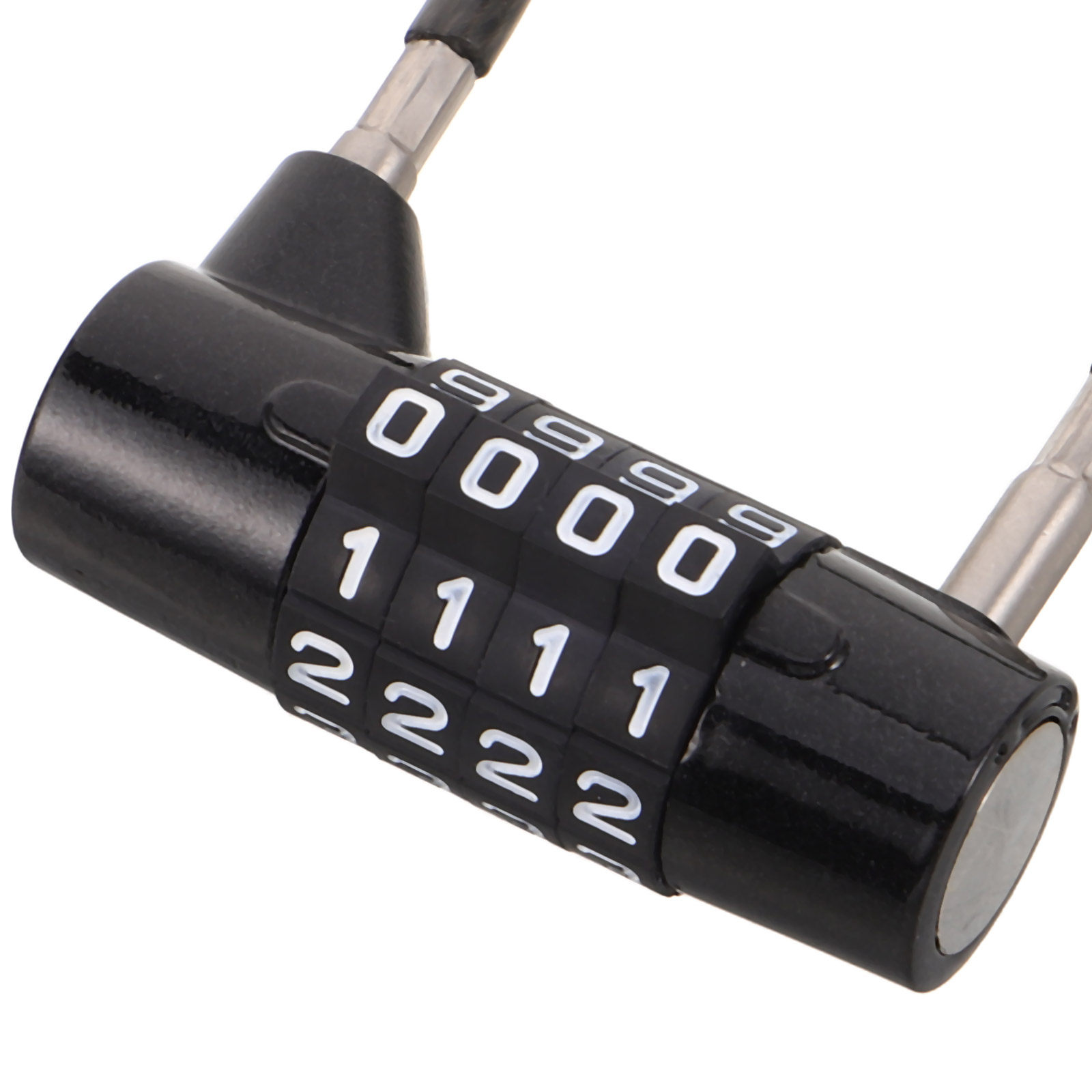 Candado de Combinación de 4 Dí - Cable Lock Flexible reseña y precio